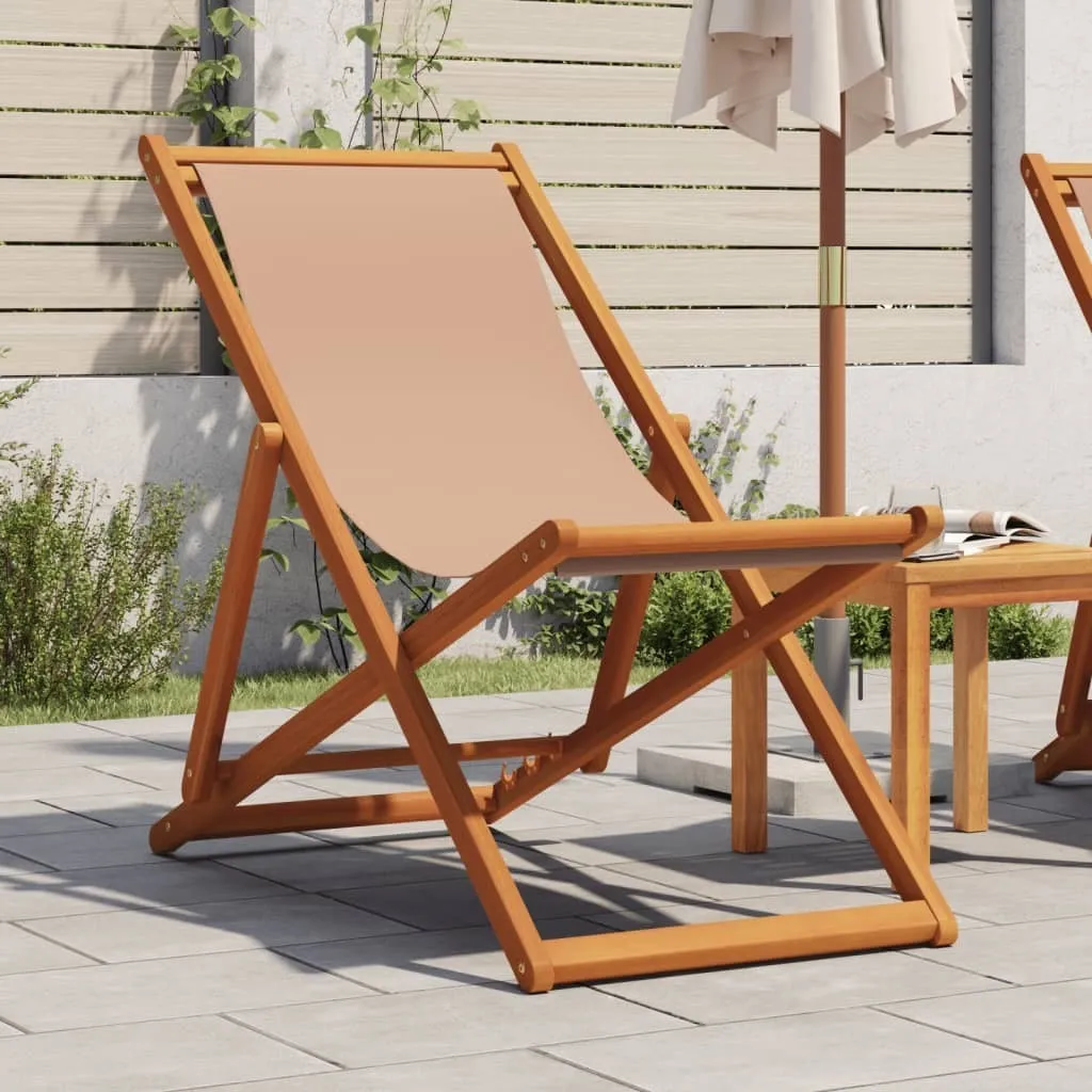 Chaise de plage pliable Eucalyptus : finis les sièges fragiles instables