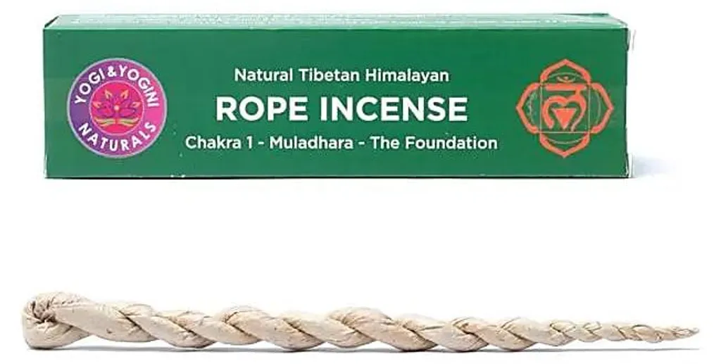 Encens pour Yoga et Méditation 1er Chakra - Coffret 2 Cordes de 15 cm