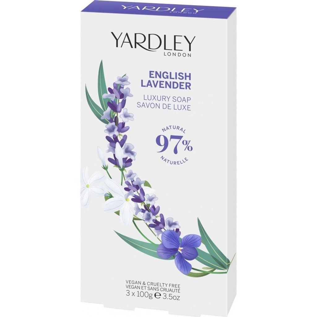 Yardley London Englische Lavendelseife 3x100gr. Produktbild 