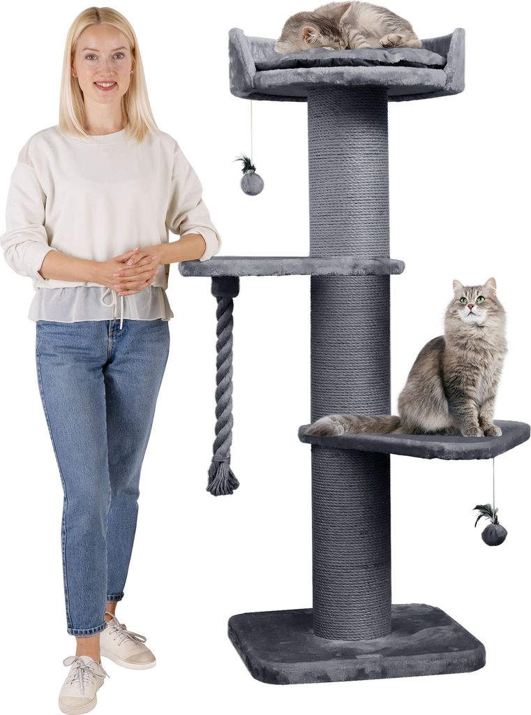 HAPPYPET Premium Kratzbaum Grosse Katzen Stabil 'Freddy' – Produktbild 