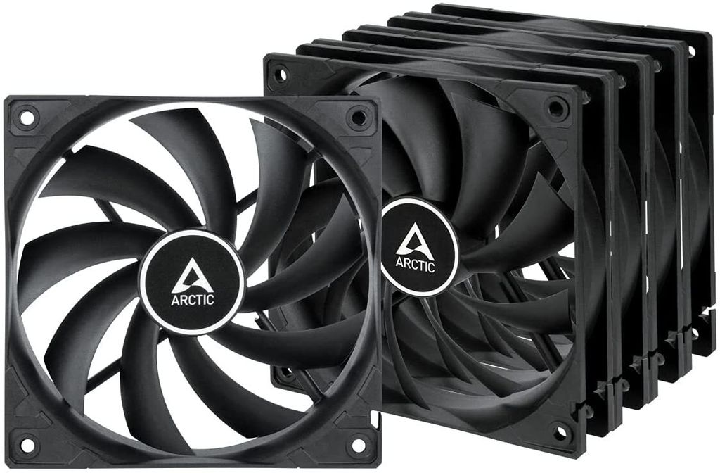 ARCTIC F12 - 120 mm štandardný ventilátor do skrine Obrázok produktu 