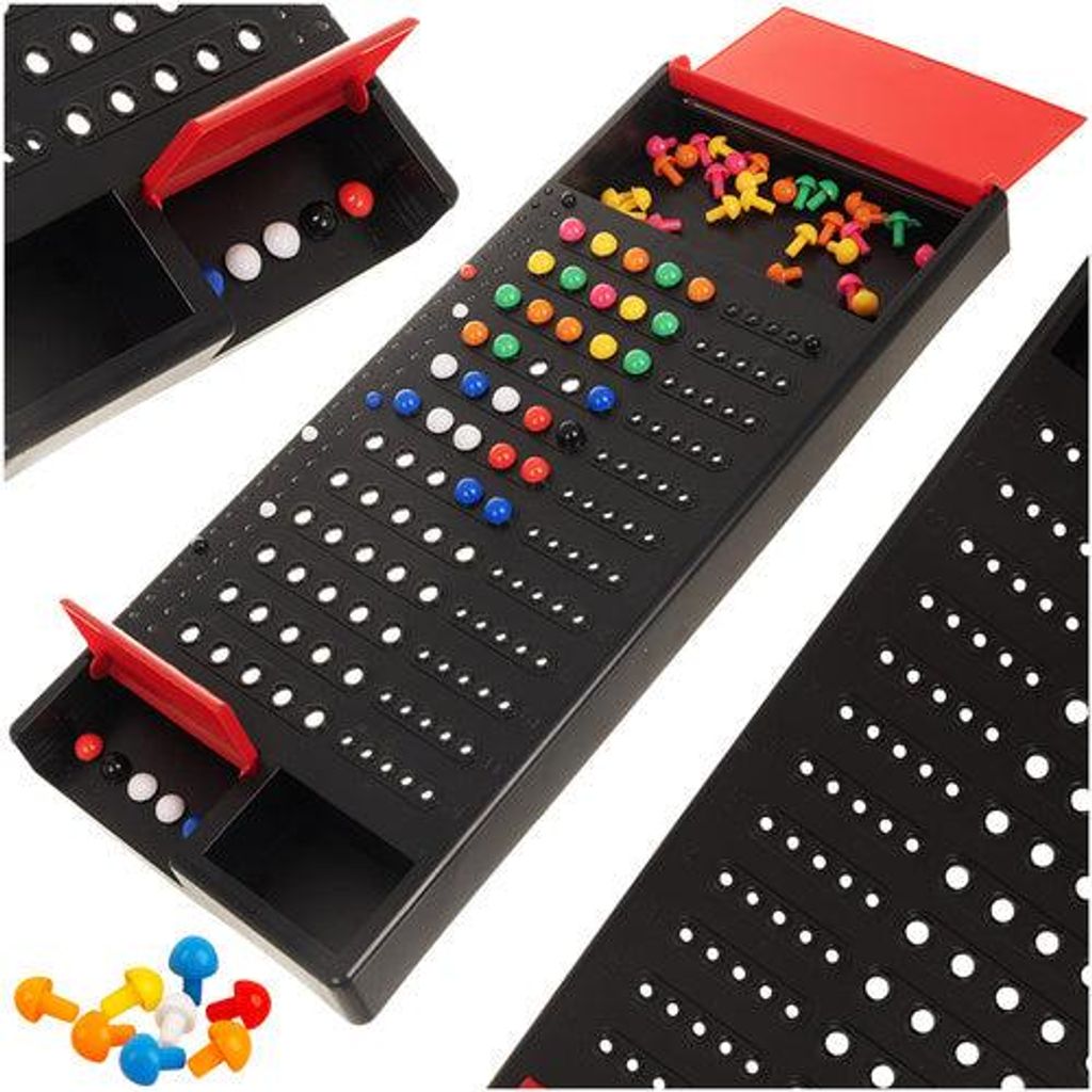 Logik-Brettspiel, Codeknacker, Kompakt, 2 Spieler