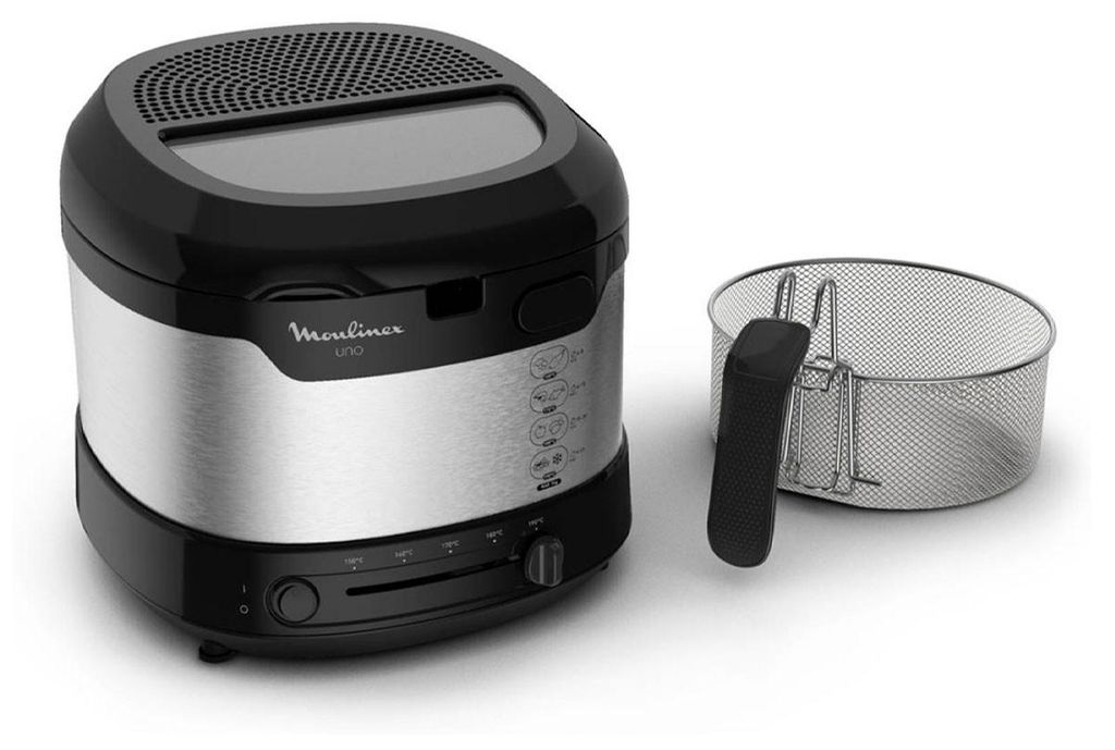 Friteuse Moulinex 1,8 L 1 600 W en inox (AF215D10) Image du produit 