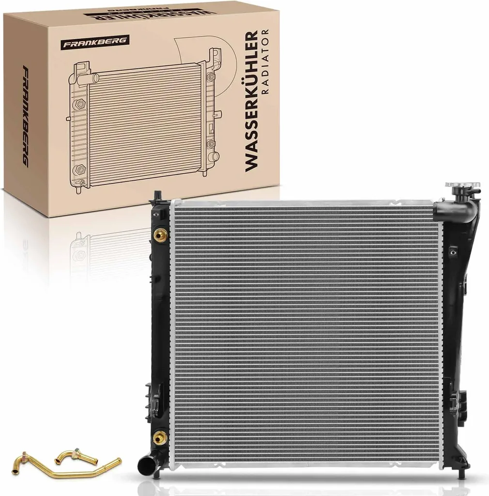 Radiateur de refroidissement en aluminium pour Hyundai i40 1.7L de 2011