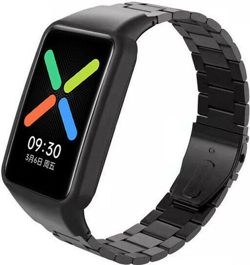 Strap-it Stahlarmband-Kompatibel mit Oppo watch free Produktbild 
