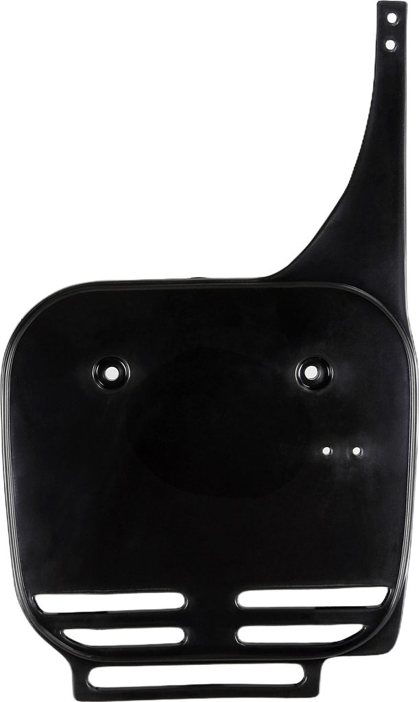 Startnummerntafel UFO PLAST Verkleidung Frontnummerntafel für Kawasaki KX 60 ccm Bj. 1984 - 2003, Farbe:schwarz