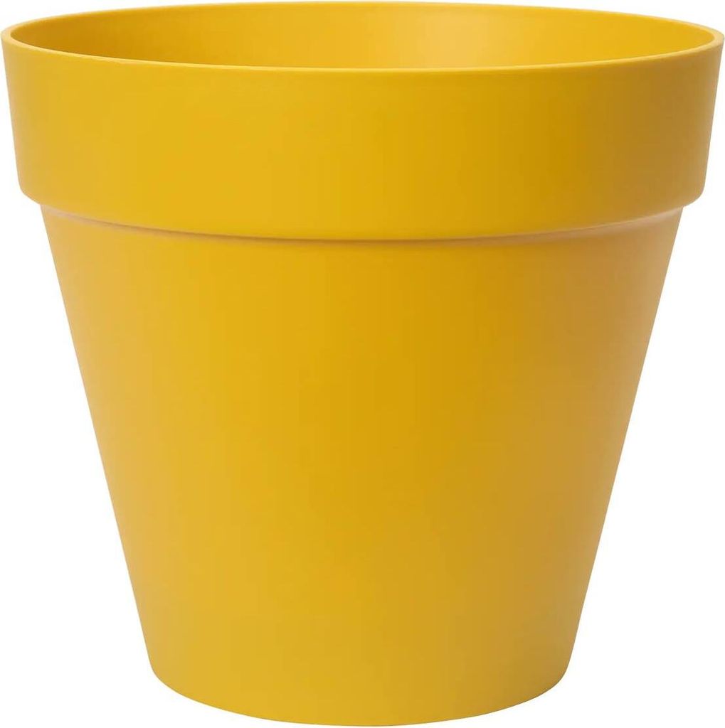 elho® Fioriera a soppalco Urban 40 giallo ocra con rotelle Immagine del prodotto 