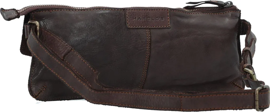 Offerta Marsupio HAROLD'S Submarine Pelle Marrone - Spedizione Rapida - 5