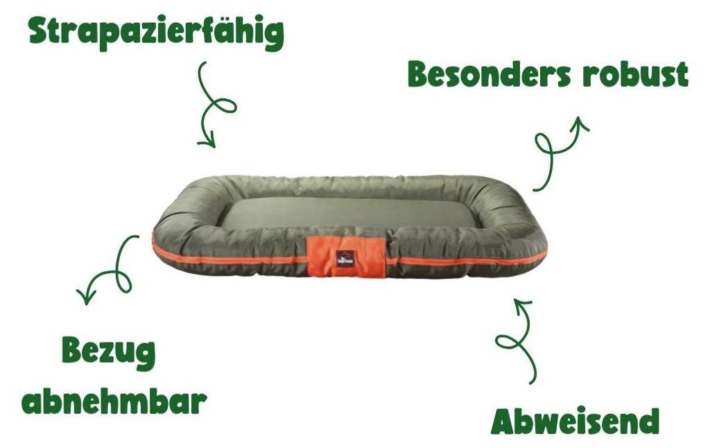 Coussin pour chiens Dogs Creek Mountaineer Dog Green Image du produit 