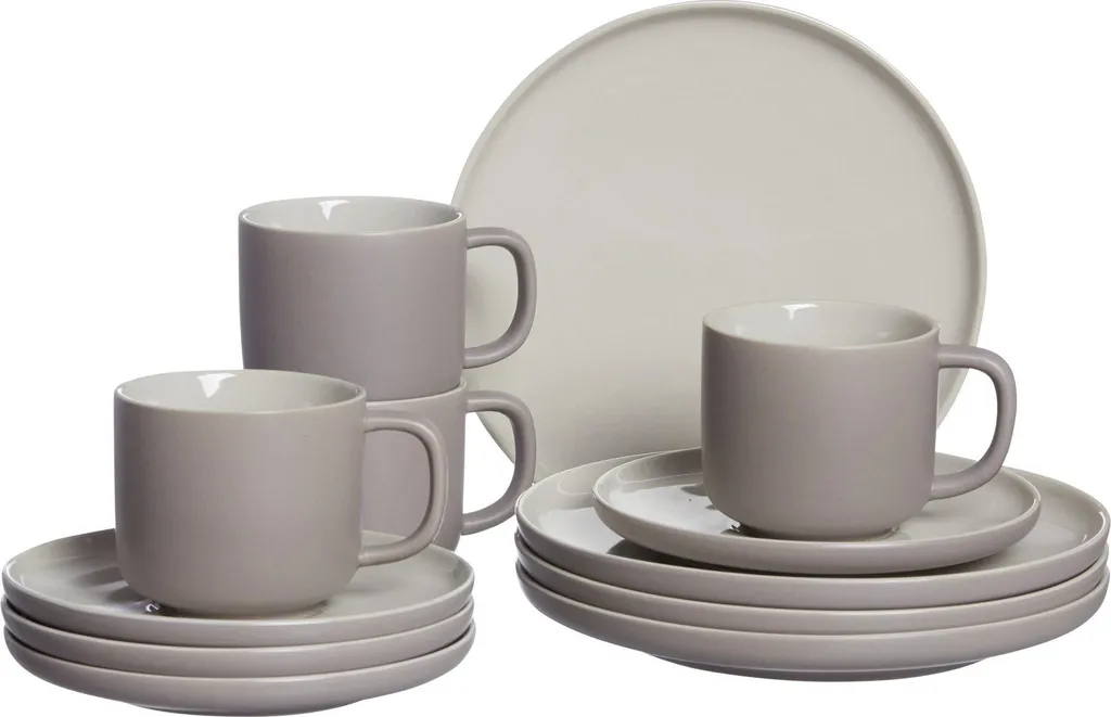 Set Caffè Ritzenhoff & Breker Superiore Doppio Grigio – 2 Tazze Con Portacandela Mysolitaire