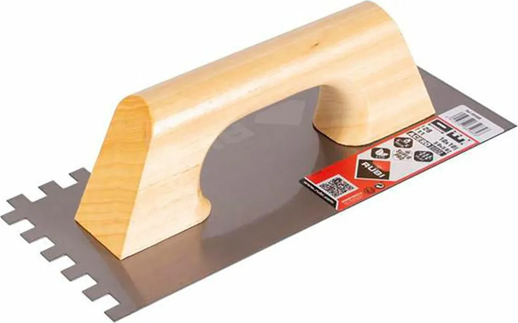 Lisciatore Dentato Rubi 28 cm Acciaio - Pettine Professionale per Piastrelle