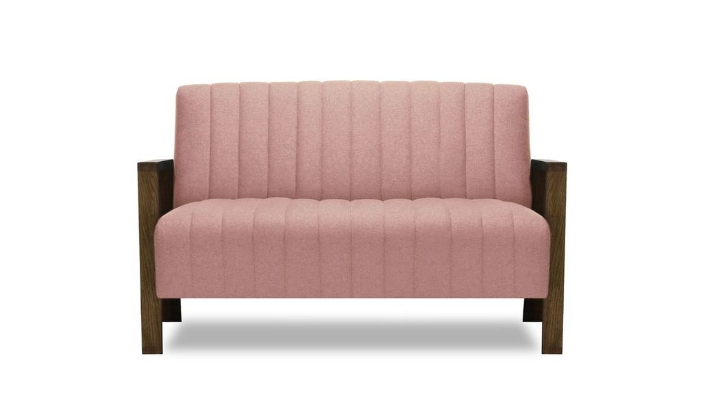 SLF24 - Zweisitzer-Sofa Cooper - Rosa - Baku 16