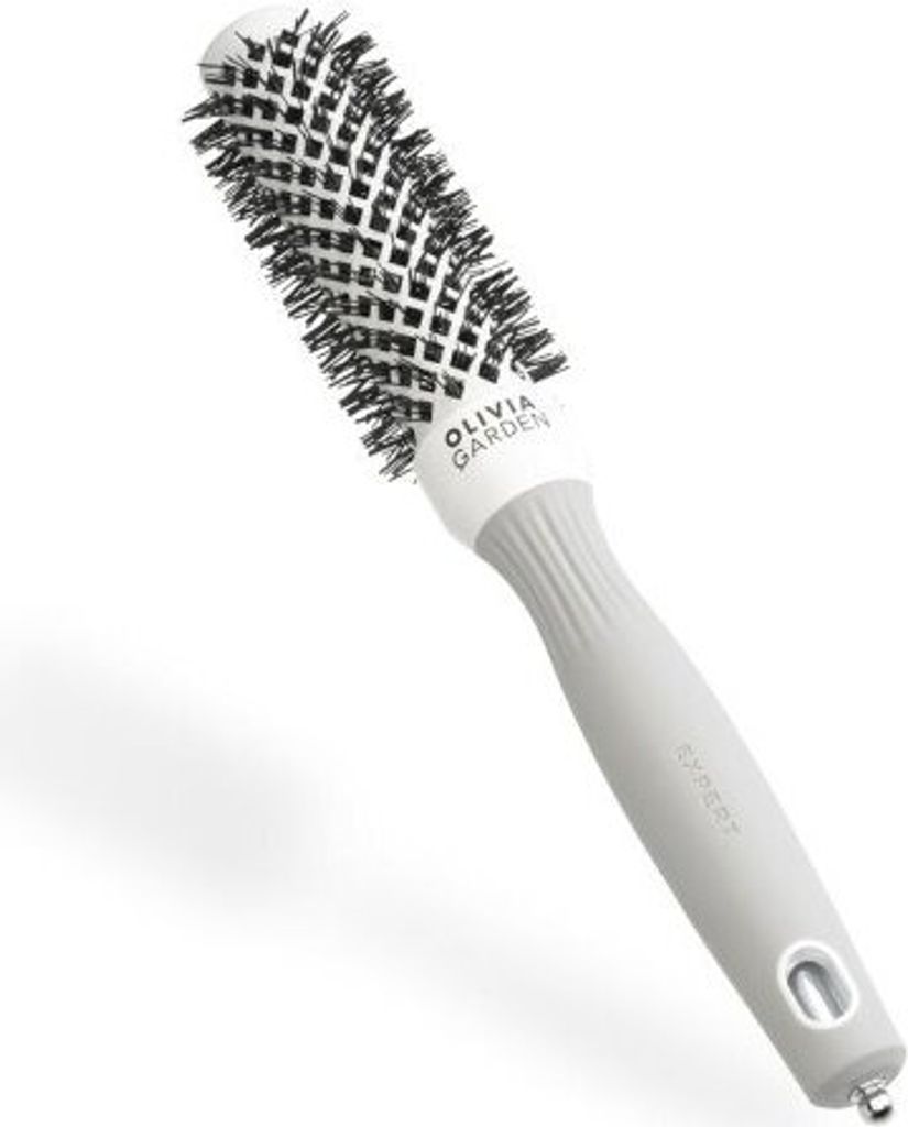 Olivia Garden Blowout Shine - Weiß&Grau Haarbürste 25 mm Produktbild 