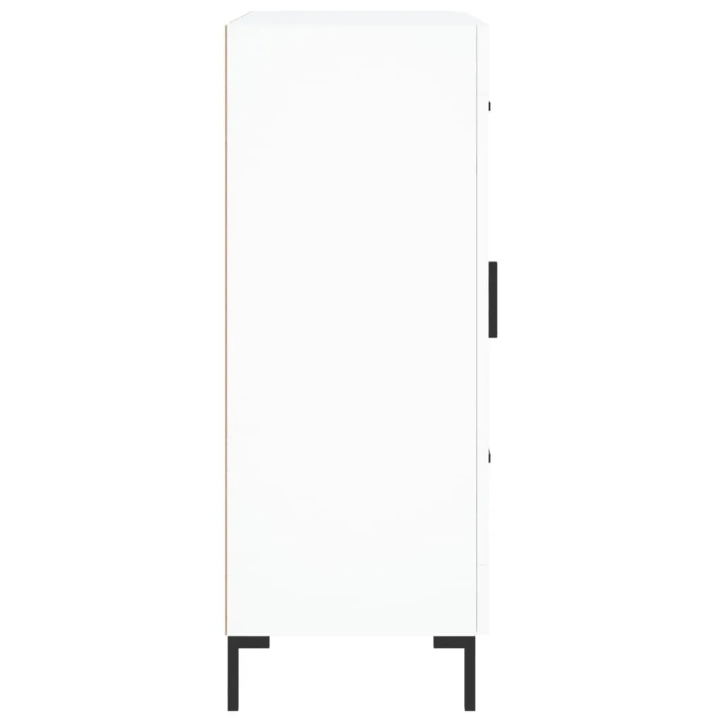 vidaXL Credenza 2 Ante Bianca 90cm | Mobile Dispensa e Contenitore - 7
