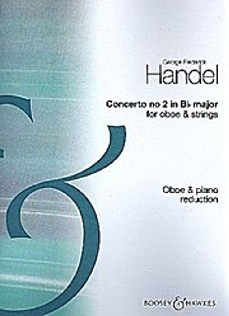 Konzert B-Dur Nr.2 für Oboeund Streicher : für Oboe und Klavier