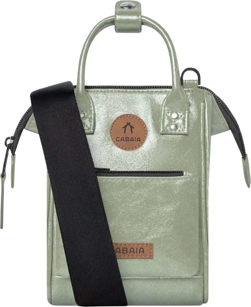 Cabaia Sac à main Adventurer Nano Bag Iridescent Riverdale Vert - Mini