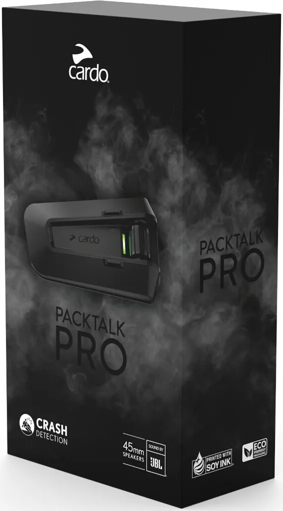 Intercom Cardo Packtalk Pro Single - CSPTP00001 - Système Moto Mesh - 2