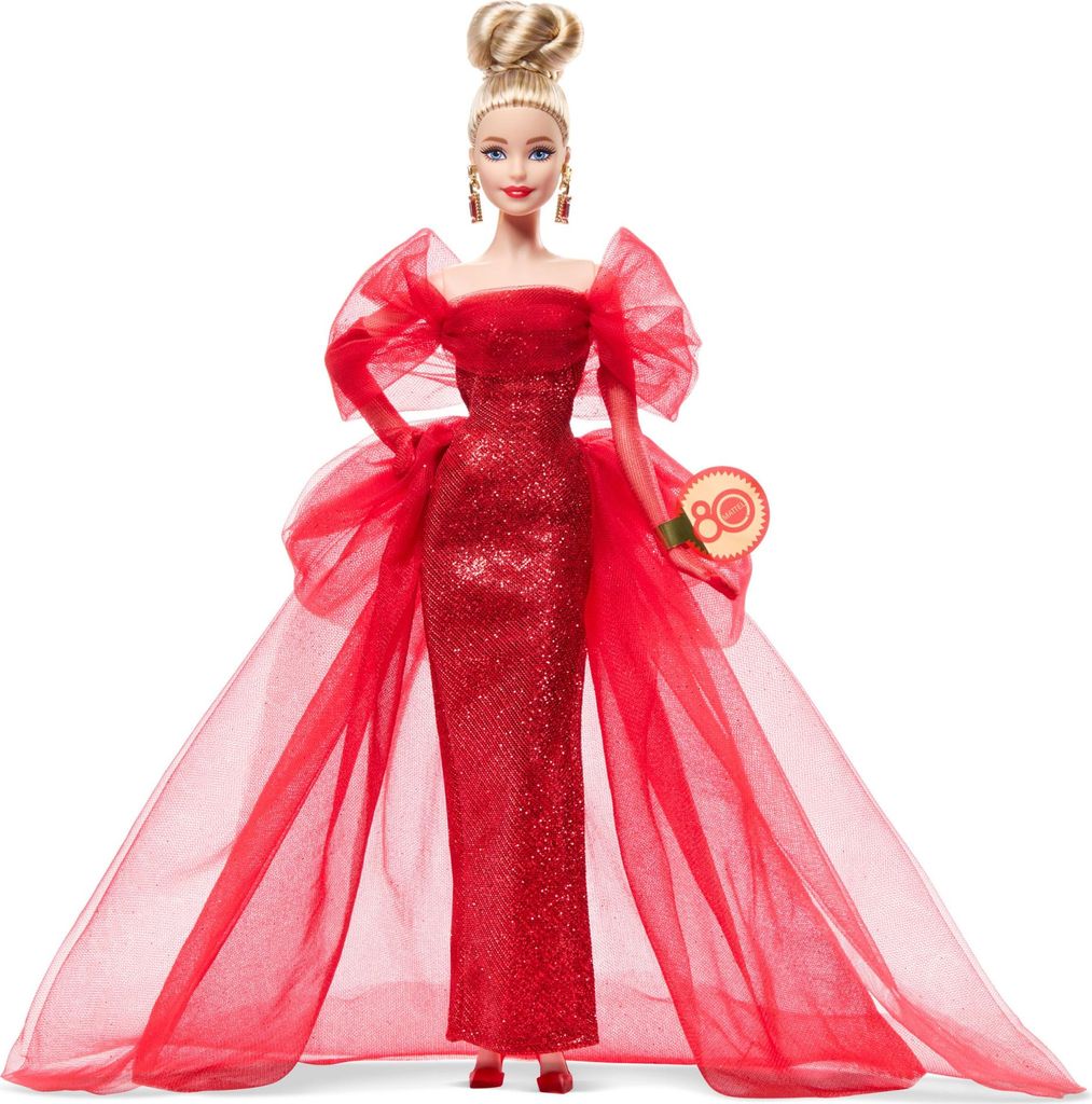 Mattel Barbie Signature 80th Anniversary Puppe blond