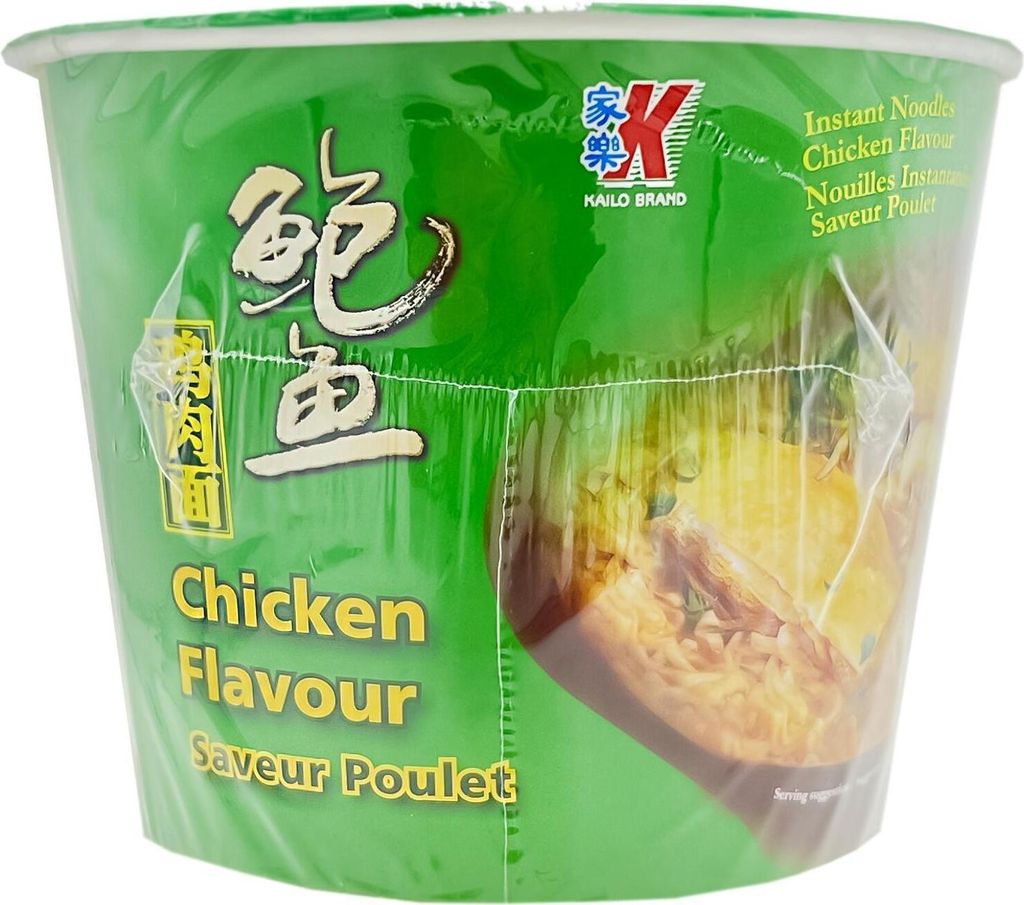 Instant-Nudeln Kailo Brand | Chicken Flavour | Mit Huhn-Geschmack im Becher | 120 g