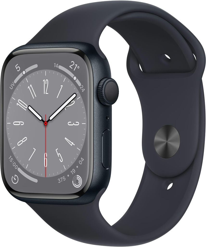 APPLE Watch Series 8 GPS Sport Band 41mm (Midnight) Image du produit 