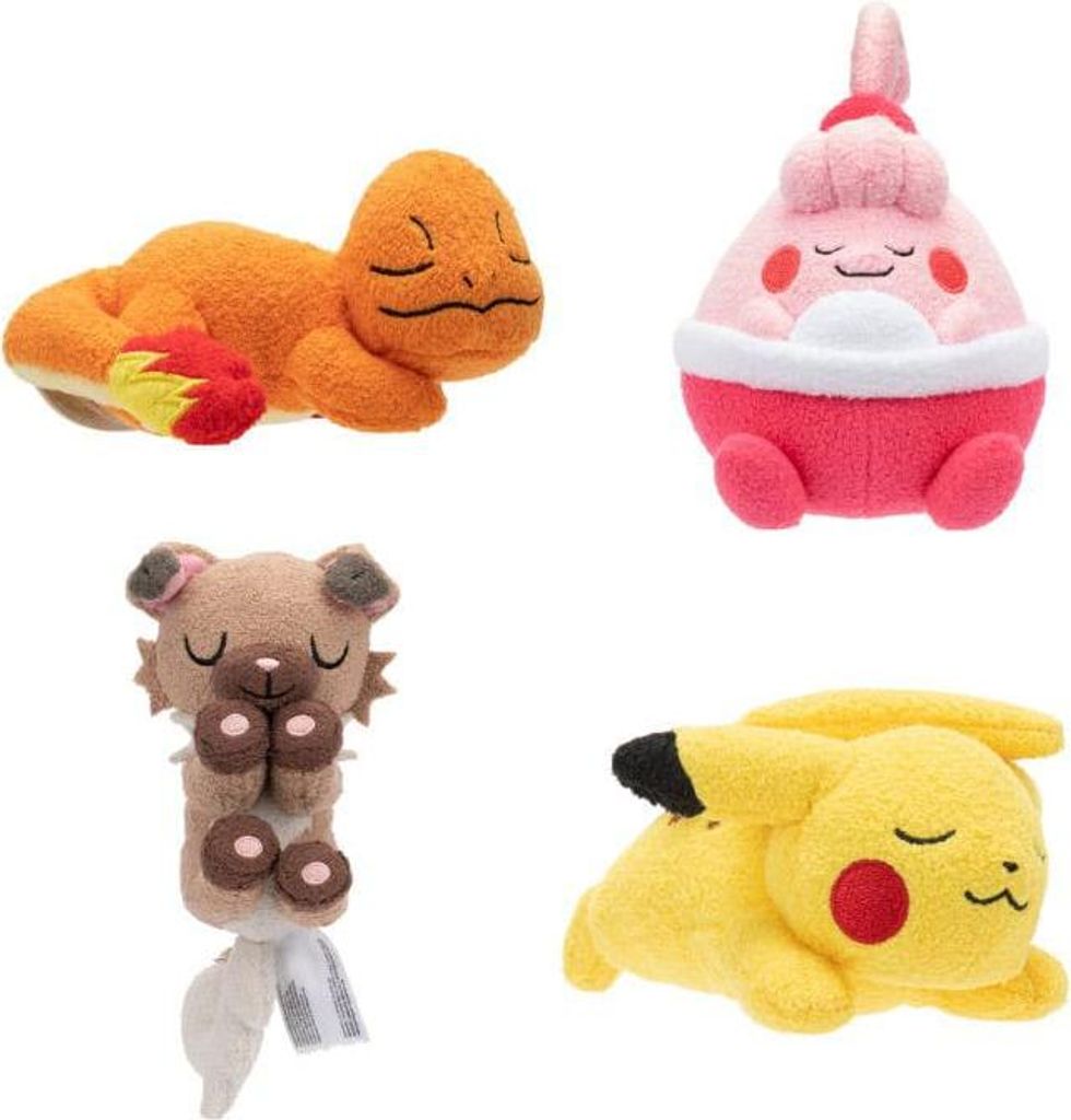 Pokémon Schlafende Plüschfigur Version 5 12 cm Sortiment (9)
