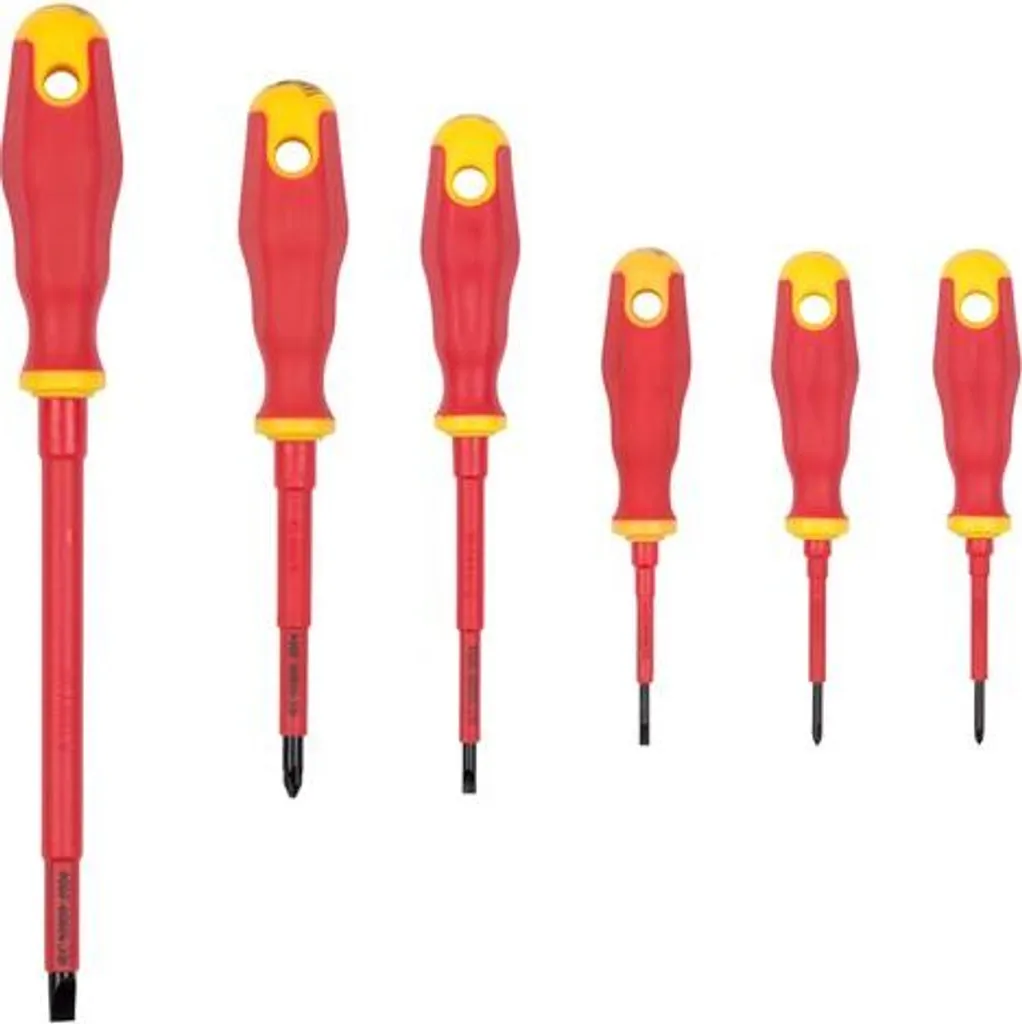 Kit 6 Giraviti Isolati VDE Professionali - Sicurezza 1000V Certificata