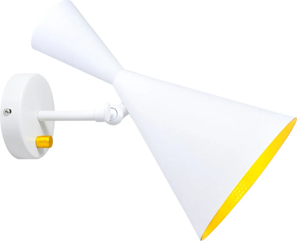 Applique murale orientable design blanc et or MODERN Polux E27 308009 - 2