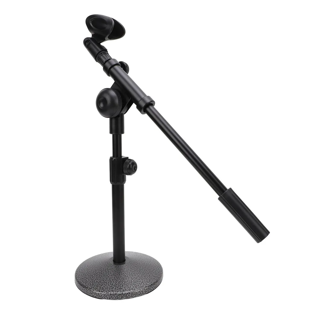 Support de micro de table réglable en hauteur avec pince universelle - 6