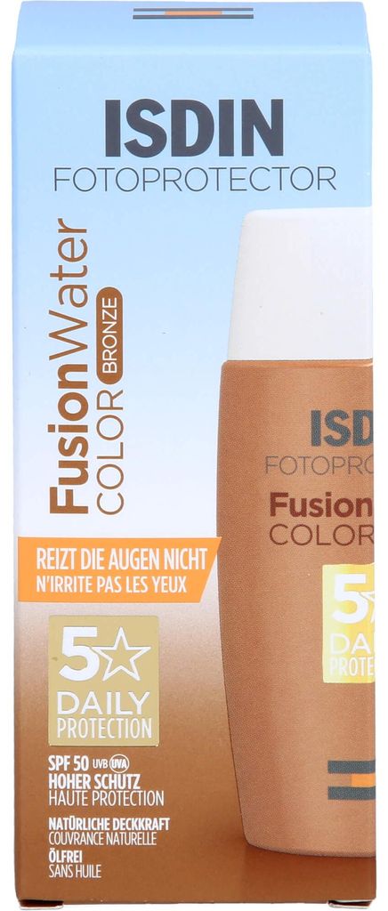 Isdin Fotoprotector Fusion Water Col.bronze Lsf 50 50 ml