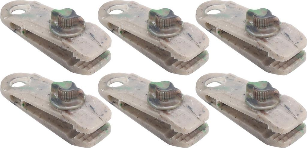 6PCS -TARP -Clips Klemme Klemmsklemme Griffzelt -Befestigungshalter für Markise -Baldachin