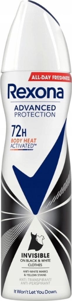 Rexona Advanced Protection Invisible Black&White Zdjęcie produktu 