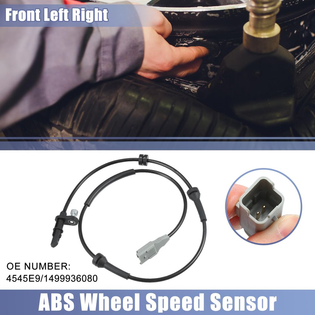 Vorderer linker rechter ABS-Sensor Raddrehzahlsensor Nr. 4545E9/1499936080 für Peugeot Expert VF3 VF3X 1.6D 2007-2016
