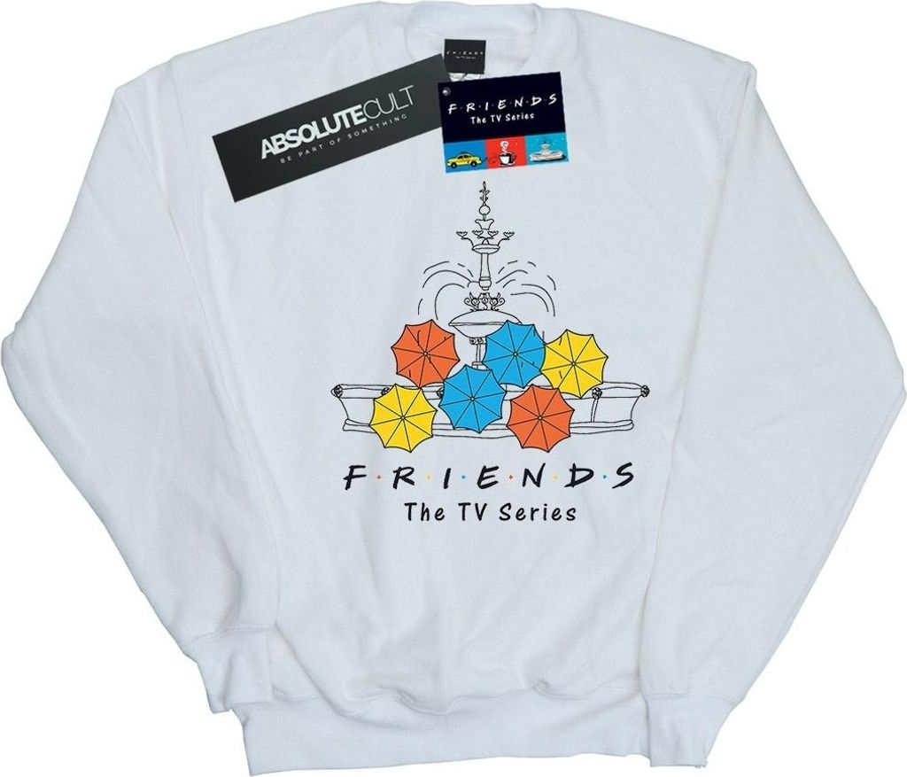 Friends - Sweatshirt für Herren BI24315 (S) (Weiß) Produktbild 