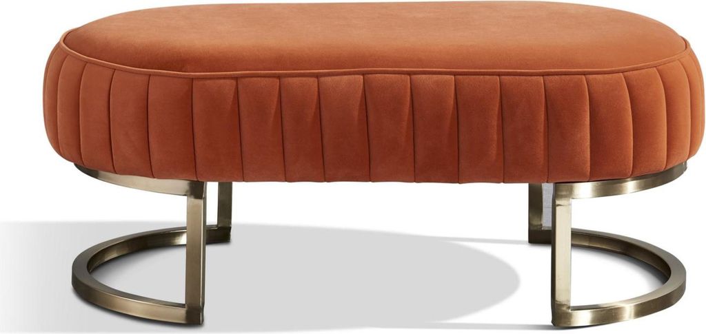 Klassischer Hocker Fußhocker Beistellhocker Ottomane Chaiselounge Sitzbank Neu