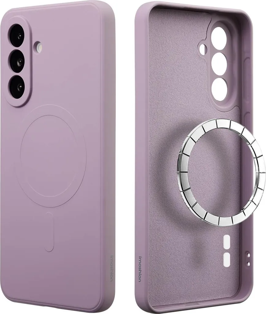 imoshion Backcover Viola MagSafe per Samsung Galaxy A36 | Cover Siliconica