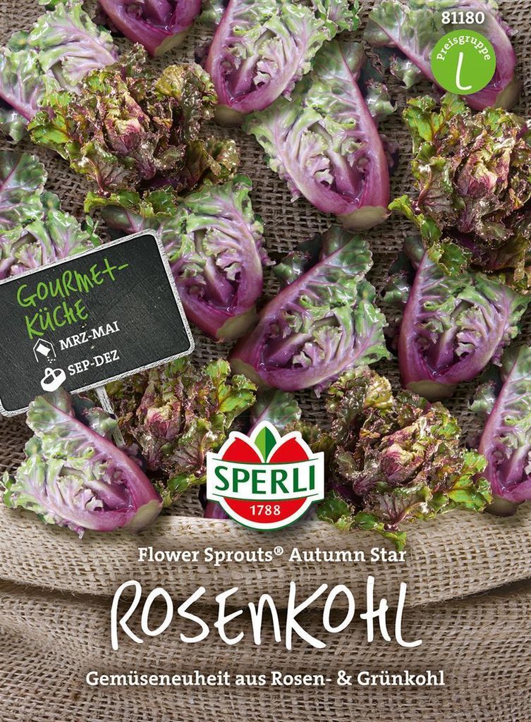 Rosenkohl ''Flower Sprouts® Autumn Star'' Gemüseneuheit aus Produktbild 