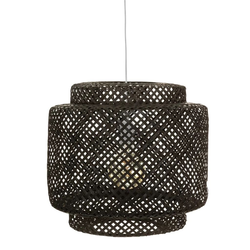 Liby Bamboo Pendelleuchte Schwarz