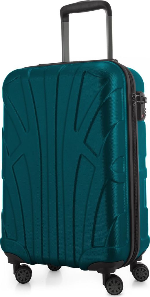 Suitline - leichtes Handgepäck 55x35x20 cm Flugzeug-Trolley Produktbild 