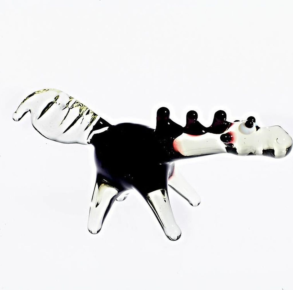 Pferd Mini Plus 4-5cm, aus Kristallglas