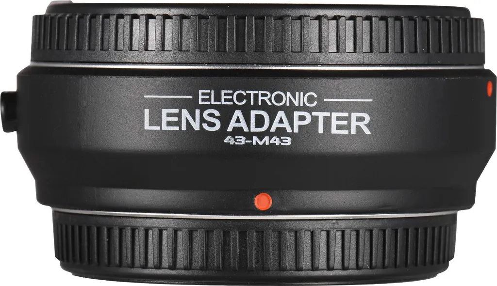 Adaptateur autofocus avec support trépied et contrôle du diaphragme