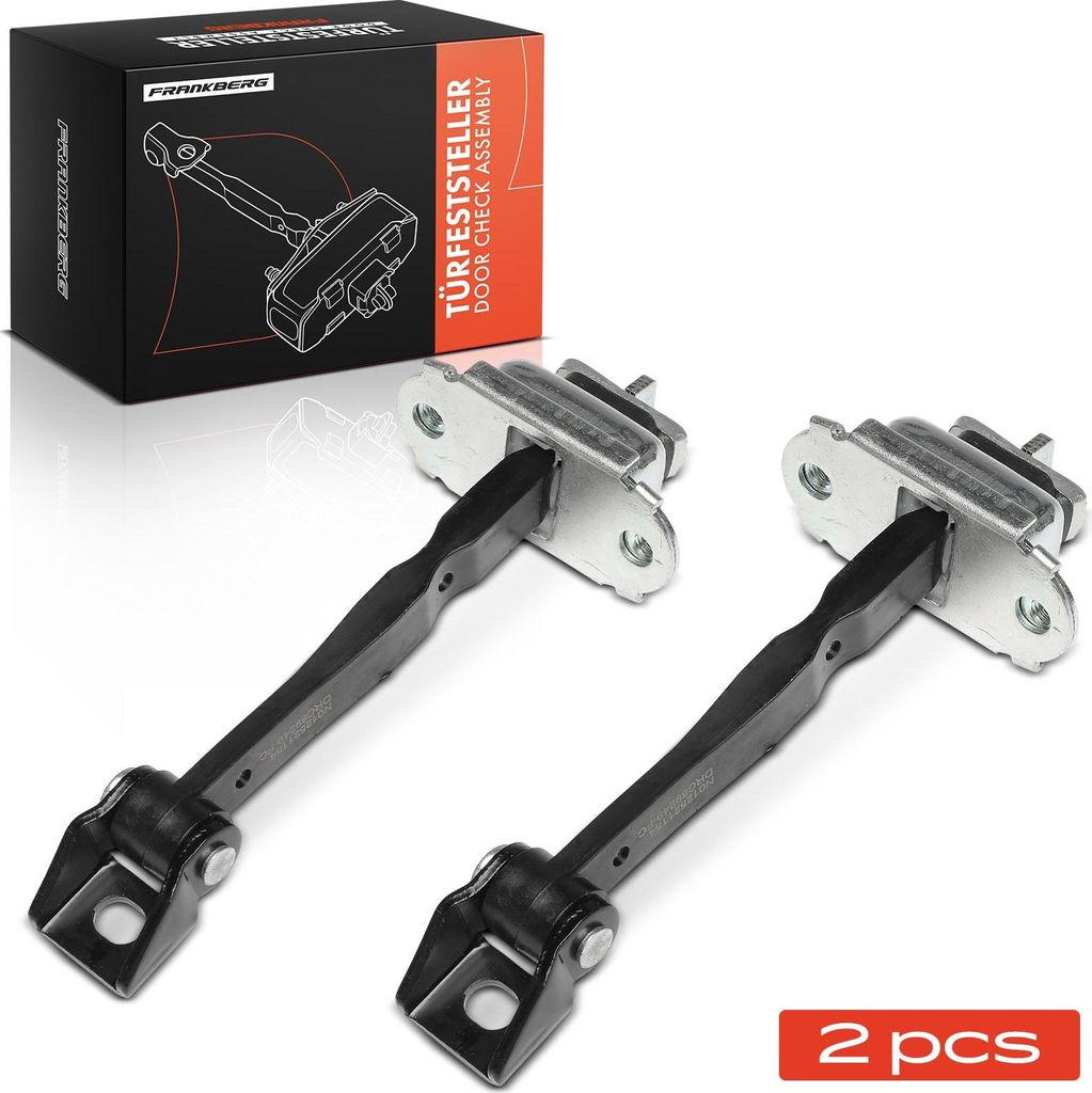 Frankberg 2x Türfeststeller Türfangband Türstopper Hinten für Skoda Octavia II 1Z3