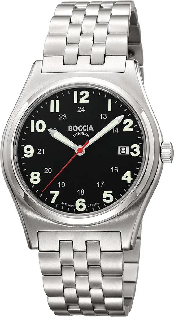 Boccia 3674-02 Orologio Uomo Titanio Puro: Leggerezza Tedesca