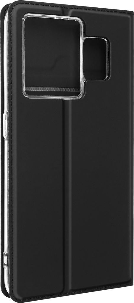 Dux Ducis Skin Pro Hülle für Realme GT Neo 5 / Realme GT3 Flip Cover Brieftasche Kartenhalter Ständer Schwarz