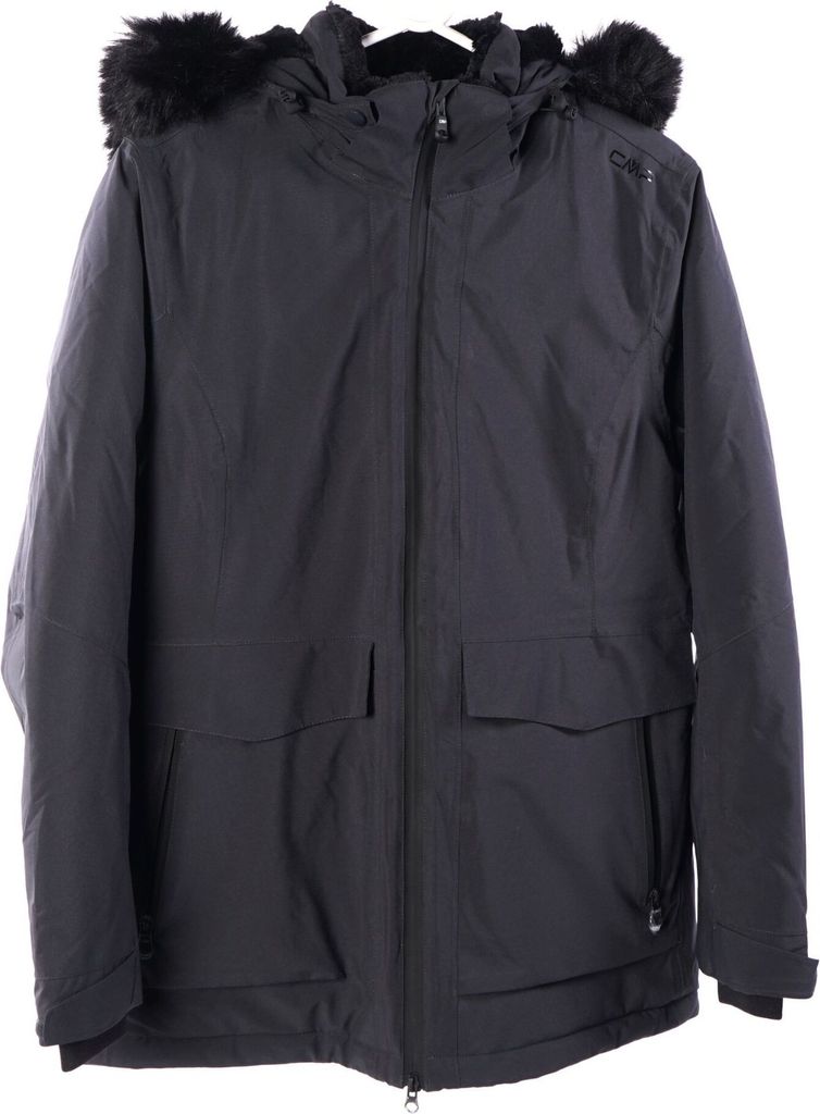 Cmp WOMAN JACKET ZIP HOOD Anthracite 46