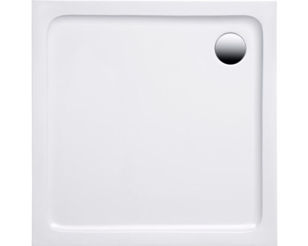Duschwanne OTTOFOND Mambu 100 x 100 x 3 cm weiß glänzend glatt 901901
