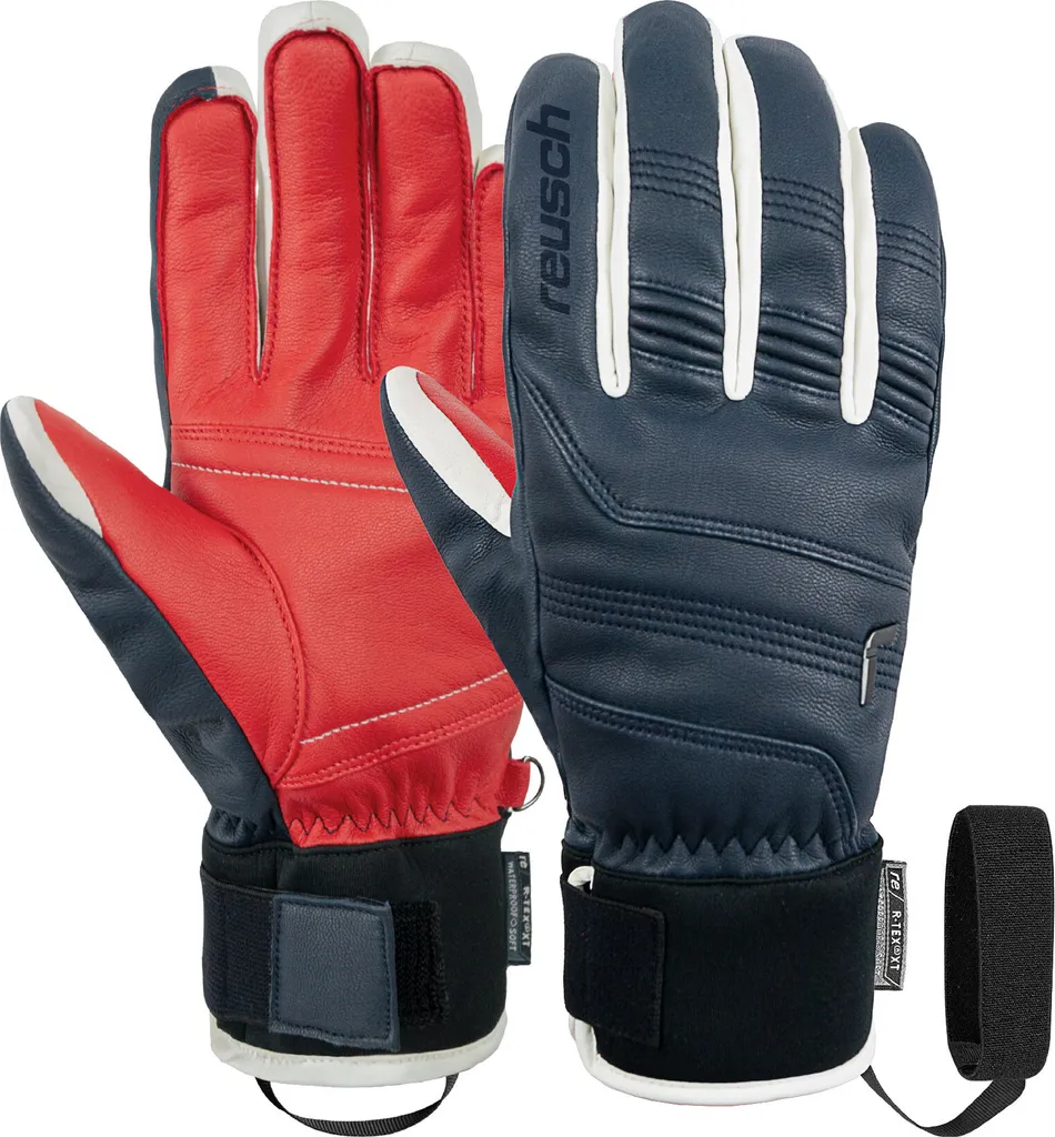 Gants Reusch Highland R-TEX XT Imperméables et Respirants Bleu et Rouge 8.5