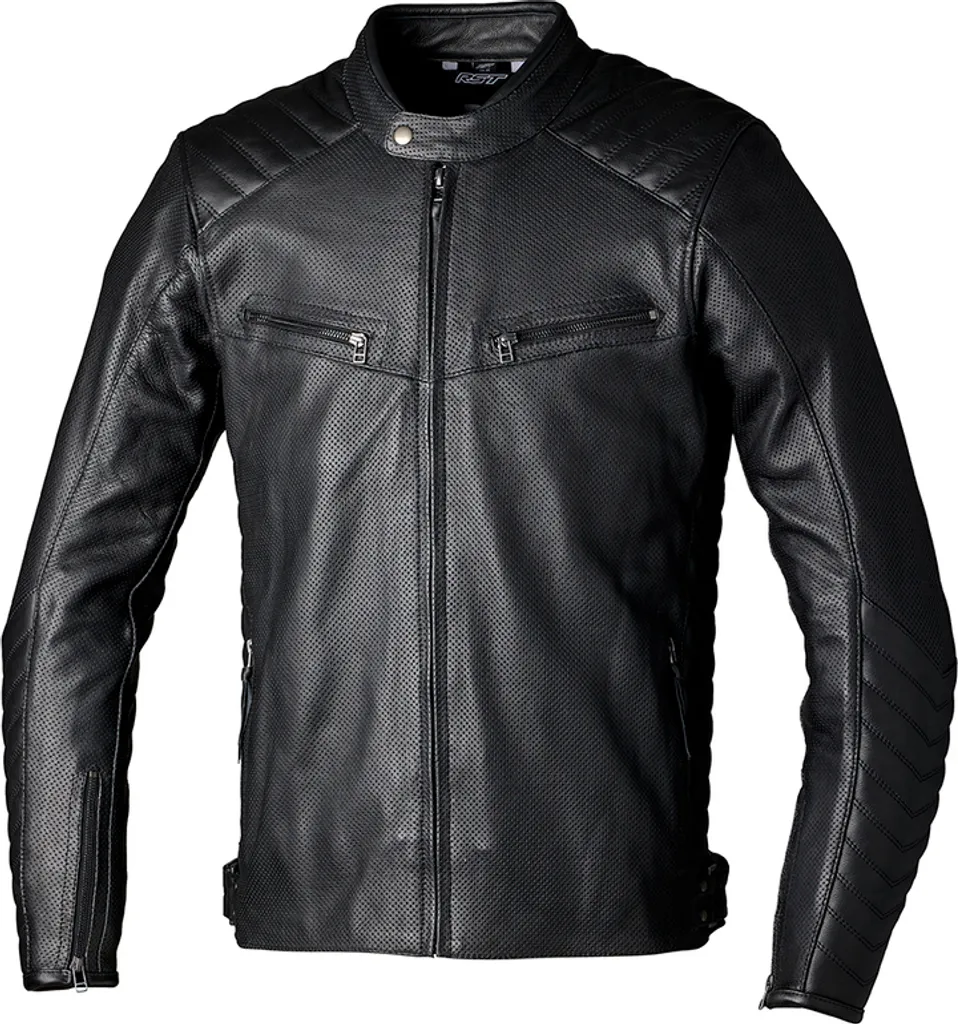 Blouson RST Roadster Air Cuir CE Homme Noir Taille S Ventilation Maximale