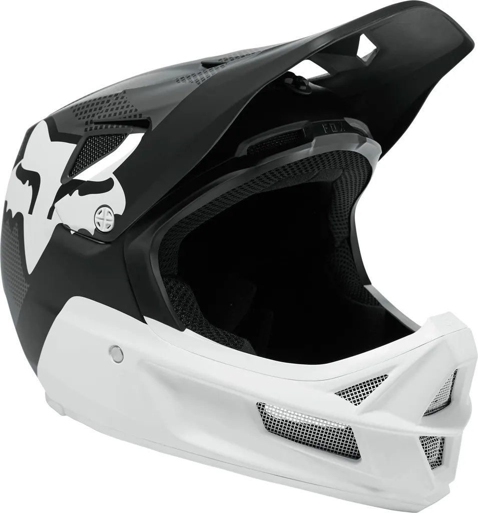 Casque VTT Intégral Rampage Comp Grey Camo pour Downhill et Freeride XL