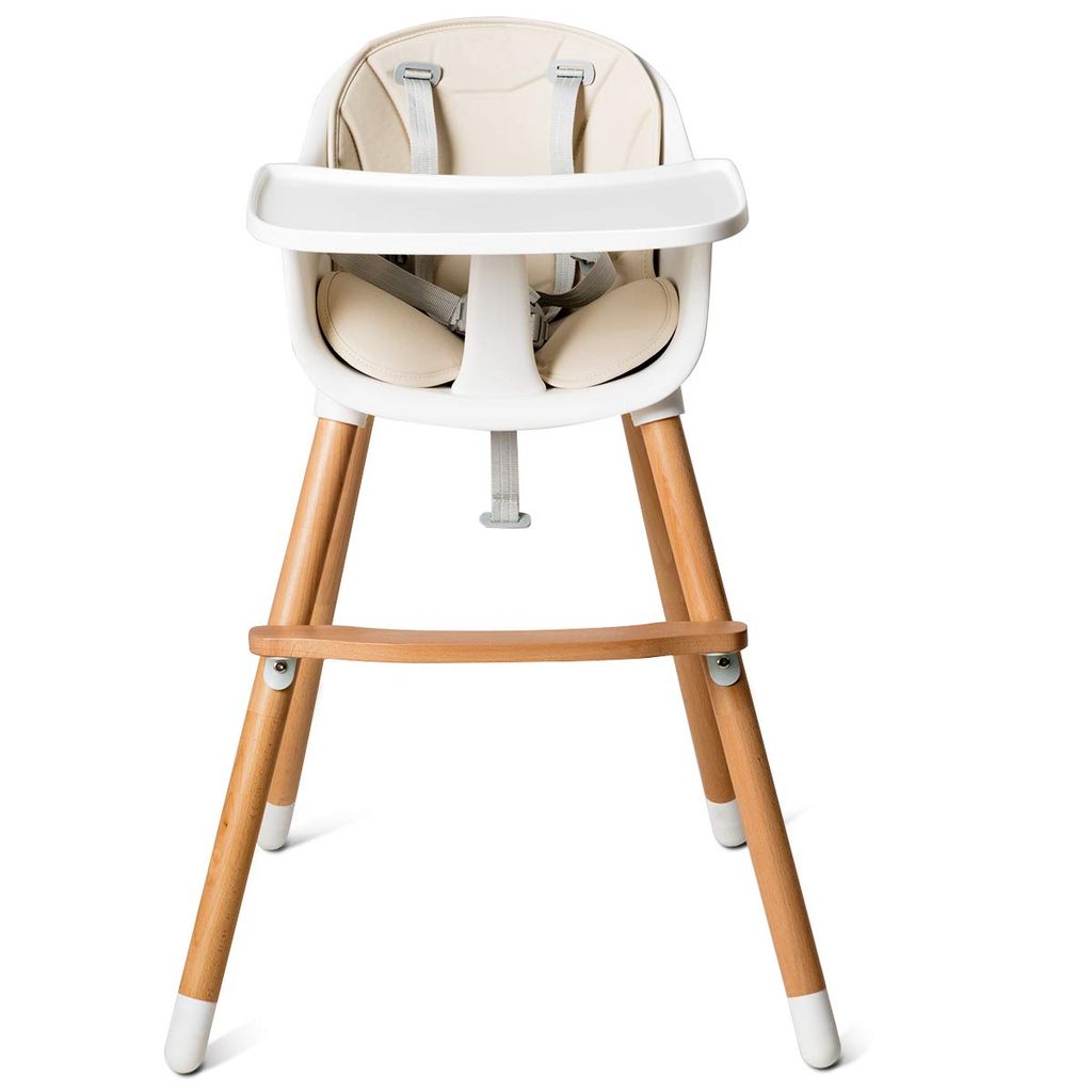 Kinderhochstuhl mit abnehmbarem Tablett grün 97 cm Hochstuhl Babystuhl Stuhl 
