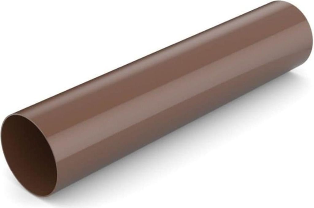 BRYZA Svod bez hrdla plastový Ø 63 mm, délka 2M, Hnědá RAL Obrázek produktu 